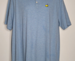 Masters exclusively Peter Millar Golf Polo Shirt Men XL Striped Blue Pim... - £100.77 GBP