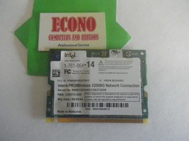 Sony VAIO VGN-A Wireless WiFi Card 1-761-864-14 TESTED - $4.21