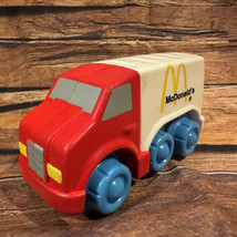 1996 McDonald&#39;s / Fisher Price Delivery Truck Happy Meal Toy Red, White &amp; Blue - £7.54 GBP