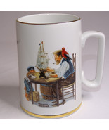 Norman Rockwell For A Good Boy Coffee Mug With Writing Nice Tea Cup Smal... - £2.23 GBP