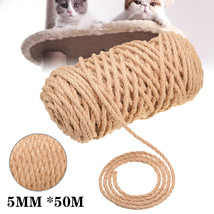 Replacement Sisal Rope For Pet Cat Scratching Post Claw Care Toy Repair Mak - £25.06 GBP