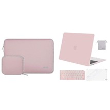 MOSISO Plastic Hard Shell&amp;Neoprene Laptop Sleeve Bag&amp;Keyboard Cover&amp;Scre... - £49.53 GBP