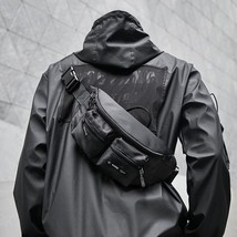 Men Sling Backpack Travel Waterproof Travel Casual Shoulder Chest Bag Me... - £22.34 GBP