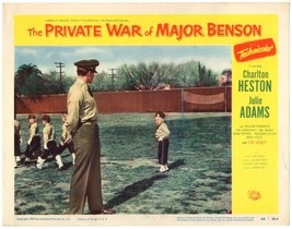 *THE PRIVATE WAR OF MAJOR BENSON (1955) Charlton Heston &amp; Tim Hovey Marc... - £39.96 GBP