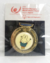 miffy Special Olympics World Winter Games NAGOYA JAPAN 2005 Pin Super Rare - £33.62 GBP