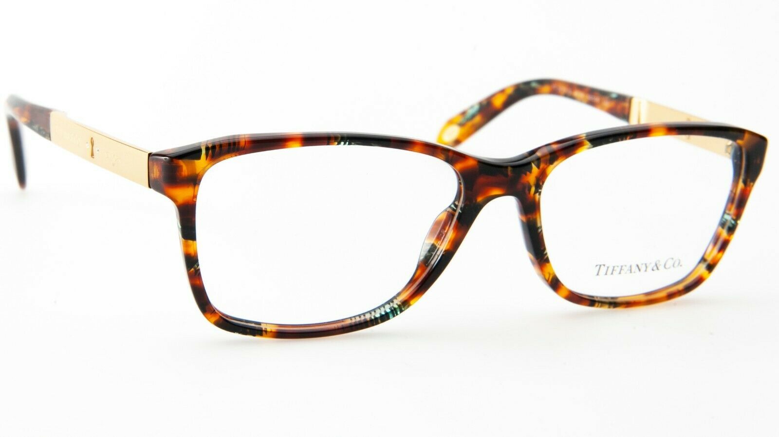 NEW TIFFANY & Co. TF 2072-B 8114 TORTOISE W/ BLUE SPECKS EYEGLASSES 54mm Italy Item image 3