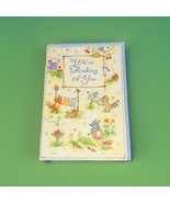 Vtg Hallmark Crown Greeting Card Thinking Of You Get Well Unused 2001 Y2K - $5.95