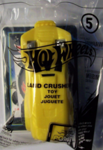 Land Crusher Yellow Hot Wheels Mc Donald&#39;s Happy Meal Toy #5 2017 New - £4.00 GBP