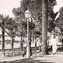 RPPC Hotel Simón The Park Almería Spain Real Landscape Real Photo Postcard - $13.99