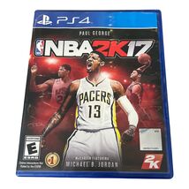 NBA 2K17 PS4 Basketball Game Complete with Case - $8.10