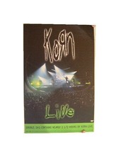 Korn Poster 2 Sided Live Untouchables Promo - £14.08 GBP