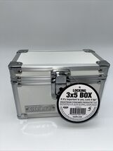 Vaults Locking 3x5 Card Box New With Two Keys White - $15.83
