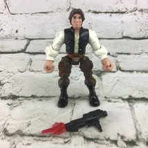 Star Wars Return Of The Jedi Her Mashers Han Solo Action Figure Hasbro L... - $6.92