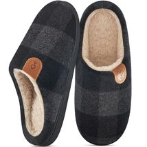 Ablanczoom Unisex Memory Foam House Slippers Black Size 46/47 - $4.04 Ablanczoom Unisex Memory Foam House Slippers Black Size 46/47 - $4.04