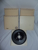 Carousel Slide Tray for Projectors Lot 5 - 3 Focal 2 Kodak Holds 80 Slid... - $19.45