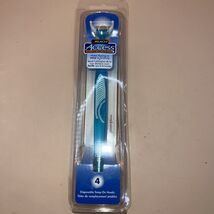 REACH Access Daily Flosser w/ 4 Disposable Snap-on heads New Blue Floss ... - $9.90
