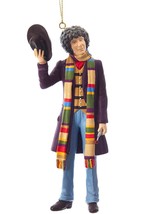 Doctor Who - 4th Doctor Tom Baker 5&quot; Figural Ornament by Kurt Adler Inc. - £15.78 GBP