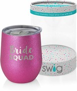 Swig Celebrations 12 Oz Wine - Bride Squad - £22.94 GBP