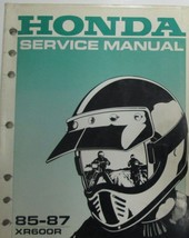 1985 1986 1987 Honda XR600R XR 600 R Service Réparation Atelier Manuel - £95.88 GBP