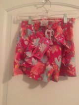 Girls Real Love Pink Floral Shorts Lightweight Size 10/12 Casual/Dress - $30.92
