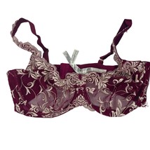 Soma Sensuous Lace Lace Bra 40D Underwire Semi-Sheer - $30.72
