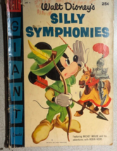 WALT DISNEY&#39;S SILLY SYMPHONIES #6 (1956) Dell Giant Comics VG - £11.86 GBP