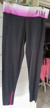 Victoria’s Secret PINK Medium Black Cropped Yoga Pants Leggings Hombre’ ... - £12.75 GBP