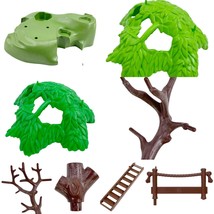 Playmobil Geobra Individual BASE &amp; PARTS From 5557 Adventure Treehouse PICK - £0.76 GBP+