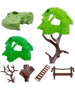 Playmobil Geobra Individual BASE &amp; PARTS From 5557 Adventure Treehouse PICK - £0.76 GBP+