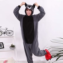 WOTOGOLD Animal Cosplay Costume Raccoon Unisex Adult Pajamas - £17.90 GBP