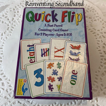 Quick Flip Counting Card Game by International Playthings Complete Ages ... - $5.00