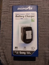New Digipower Universal Battery Charger -  Sony Digital Cameras Video DSLR(Y10) - £23.60 GBP