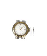 Bulova Accutron Two Toned Head | White Dial, Date, Analog, Quartz Watch ... - $543.58 MXN
