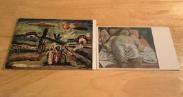 1939 Postcards Paesaggio Biblico &amp; Il Cristo Morto - £1.16 GBP