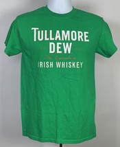 Tullamore Dew The Legendary Irish Whiskey T Shirt Mens Small Green Cotton - £17.07 GBP