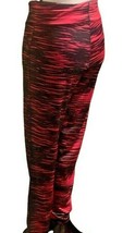 Just Be Free Womens Athletic Pants Leggings Size M Pink Black  - £10.97 GBP