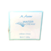 M. ASAM WATER CREAM DAY NIGHT FACE MOISTURIZER 100 ml 3.38 fl. oz. NEW &amp;... - $33.61