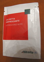 ALITALIA refreshing wipe sealed new refreshing wipe white red green-
show ori... - £10.22 GBP