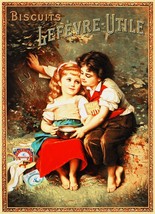 6059.Bakery Utile Biscuits 18x24 Poster.Victorian Kids Children room design wall - £22.49 GBP