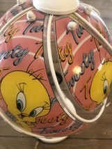 Tweety Bird Touch Lamp With Bugs Bunny Finial - Vintage- . Not Working - $16.83