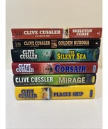 Clive Cussler 6 Oregon Files Book Bundle Skeleton Coast The Silent Sea M... - $658.58 MXN