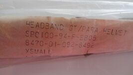 HELMET LINER SWEAT BAND HEAD STRAP FOR PASGT M1 STEEL POT EXTRA SMALL - €8,09 EUR