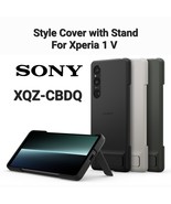Genuine Style Cover Case with Stand For SONY Xperia 1V -XQZ-CBDQ - £45.93 GBP+
