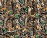 Fleece Realtree Camo Deer Camouflage Hunting Fabric Print by the Yard A5... - $12.97