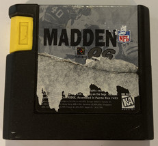 Madden NFL &#39;96 for Sega Genesis EA Sports Cartridge Only - £5.06 GBP
