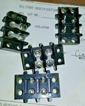 QTY-4 Kulka 601-Y-2 Feed Through Solder Terminal Block 4 position Onan 3... - $6.52