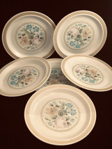 Royal Doulton Lambeth 8-1/2&quot; Stoneware (6) Plates Dubarry Made in England LS1011 - £29.09 GBP
