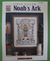 Noah's Ark Sampler Cross Stitch Pattern by Linda Gillum Dimensions Kooler Studio - £3.14 GBP