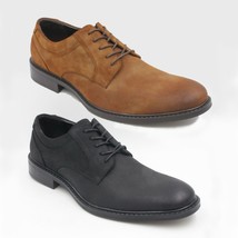 Unlisted Kenneth Cole Buzzer Oxford C Men Plain Toe Derby Oxfords Faux Leather - £12.58 GBP