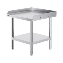 VEVOR Stainless Steel Work Table, 24 x 24 x 26 Inch Commercial Food Prep... - £130.82 GBP